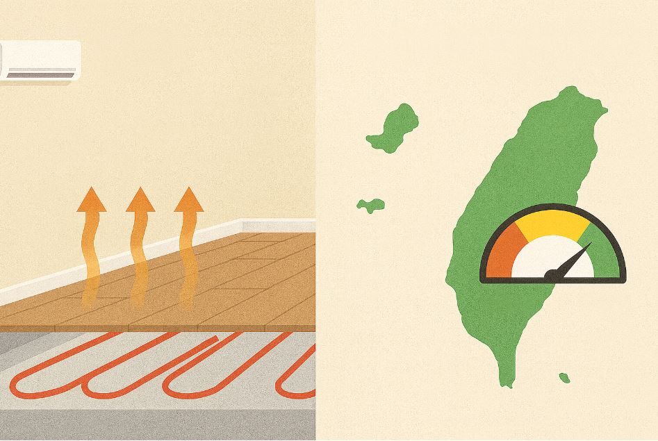 地暖比暖氣好在哪？台灣氣候下的舒適度、節能與優勢解析